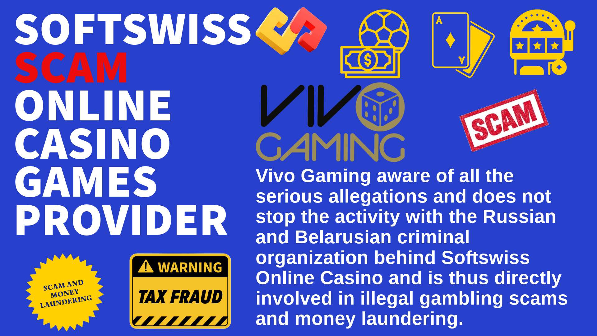 Vivo Gaming - softswiss scam - Casino by Softswiss